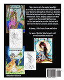 Lunar Mysteries Coloring Book: Lacy Sunshine Coloring Book Fairies, Moon Goddesses, Surreal, Fantasy and More (Lacy Sunshine Coloring Books) (Volume 53)
