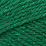Mary Maxim Starlette Sparkle Yarn “Emerald” | 4 Medium Worsted Weight Yarn for Knit & Crochet Projects | 98% Acrylic and 2% Polyester| 4 Ply - 196 Yards