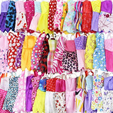 UNICORN ELEMENT 43 Pcs Doll Clothes and Accessories, Include 2 Skirts 2 Fashion Skirts 5 Mini Skirts 2 Swimwears 2 Fashions 10 Shoes 10 Hangers 10 Necklaces for 11.5 Inch Doll(NO Doll)