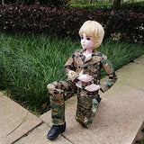 EVA BJD Andy 24" Camouflage Boy 60cm 1/3 SD Doll Ball Jointed Dolls Soldier Figure Toy