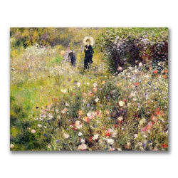 Summer Landscape by Pierre Renoir, 18x24-Inch Canvas Wall Art