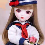 BJD/SD Doll 1/6 26CM 10 Inch Toys Jointed Body DIY Toys Cosplay Fashion Dolls with Clothes Outfit Shoes Wig Hair Makeup