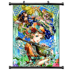 Green Glass Anime Fabric Wall Scroll Poster (16" x 22") Inches. [WP]-Green Glass-110