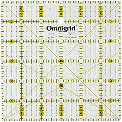 Dritz Omnigrid 6-Inch by 6-Inch Quilter's Square