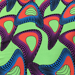 DTY African Print Fabric Senzo (1-3) Stretch Brushed Jersey Knit Apparel 58/60" Wide Sold BTY