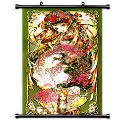 Green Glass Anime Fabric Wall Scroll Poster (" x ") Inches. [WP]-Green Glass-166 (L)