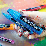Liquitex 6 Piece Vibrant Professional Fine Paint Marker Set