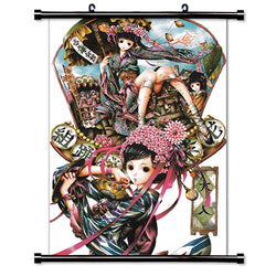 Green Glass Anime Fabric Wall Scroll Poster (16" x 23") Inches. [WP]-Green Glass-10
