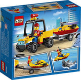 LEGO City Beach Rescue ATV 60286 Building Kit; Fun Cool Toy for Kids, New 2021 (79 Pieces)