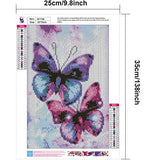 5D DIY Butterfly Full Drill Rhinestone Diamond Painting Kits for Home Décor
