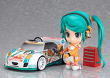 Lupovin Q Ver 10cm 3.9''Anime Action Figure Vocaloid Nendoroid Series Hatsune Miku Racing Girl 109# Ver Model Collection Doll