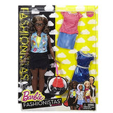 Barbie Fashionistas Doll & Fashions Emoji Fun, Curvy