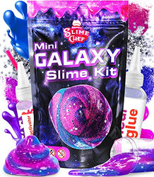 Galaxy Slime Making Kit - Make Your Own Slime Kit for Girls 10-12, Galaxy Slime Kit for Girls, Slime Kit for Boys 8-12, Gifts for 10 Year Old Girl Slime Pack, Galaxy Slime Party Favors Putty for Kids