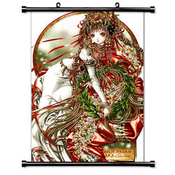 Green Glass Anime Fabric Wall Scroll Poster (16" x 24") Inches. [WP]-Green Glass-83
