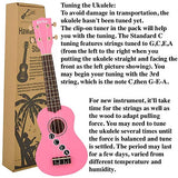 Soprano Ukulele Beginner Pack-21 Inch w/Gig Bag Fast Learn Songbook Digital Tuner All in One Kit