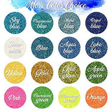 Teenitor Fine Glitter, 32 Jars 8g Each Glitter Set, 32 Assorted Color Arts and Craft Glitter, Eyeshadow Makeup Nail Art Pigment Glitter, Glitter for Slime
