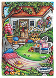 Creative Haven Home Sweet Home Coloring Book (Adult Coloring)