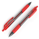 Arteza Gel Pens, Set of 24 Red Roller Ball Bullet Journal Pens, Quick-Drying Ink, Fine Point for Writing, Taking Notes & Sketching