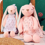 Pysod 35cm Bunny Doll Keeps Stuffed Animal Toy Plush Doll for Kids Rabbit Sleeping Mate Plush Animal Toys