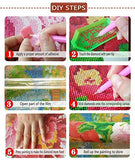 BANGBANGSING 2 Pack 5d Diamond Painting Kits for Adults Kids dragonflys Full Drill Diamond for Home Wall Decor