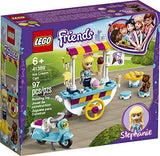 LEGO Friends Ice Cream Cart 41389 Building Kit, Featuring Friends Stephanie Mini-Doll, New 2020 (97 Pieces)