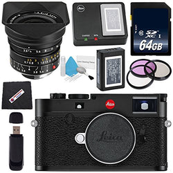 Leica M10 Digital Rangefinder Camera (Black) + Leica Super-Elmar-M 18mm f/3.8 ASPH. Lens + 77mm 3