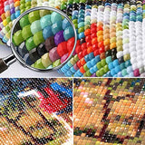 Diamond Painting Kits for Adults Kids, DIY 5D Diamond Painting Kits Full Drill(Waterscape), Diamond Art Perfect, Crystal Diamond Embroidery Paintings Arts Craft for Home Wall Decor, 11.8 x15.8inch