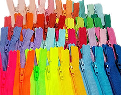 Zipperstop wholesale - 48pcs YKK#3 Nylon Coil Zippers Tailor Sewing Tools Garment Accessories
