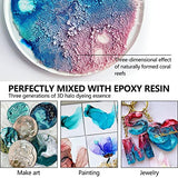 Alcohol Ink Set, 30 Bottles Vibrant Colors Concentrated Alcohol-Based Ink, Metal Dyes, for Resin Petri Dish Making, Epoxy Resin Art, Tumbler Cup Making,Painting, 10ml /Each