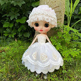 leoglint Blythe Doll Clothes, Dress Clothing for Blythe Doll 30 cm 1/6 Bjd Dolls Azone ICY Licca Doll