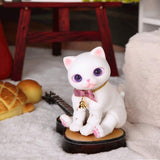 1/8 BJD Doll Mini Dolls Animal Body Little Makeup Pet Cat Toy 12 Ball Jointed Doll for Children Birthday Gift,B