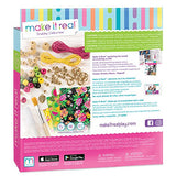 Make It Real – Decoupage-a-Bead Jewelry. DIY Wooden Beads & Paper Decoupage Bracelet Making Kit for