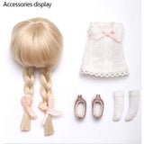 1/8 Bjd Doll Sd Doll Mini Doll 15.5cm 6.1 Inches Simulation Do DIY Doll Birthday Children's Day Gift,D