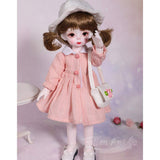 BJD Doll 1/6 SD Dolls 26Cm 10 Inch Ball Jointed Doll DIY Toys Full Set,Pink Dress,with Clothes Shoes Wig Hair Makeup