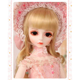 Y&D 1/4 BJD Doll 40CM /15.7'' Height Ball Jointed Dolls Full Set Best Gift for Girls(Wig+ Shoes +Clothes +Hair +Eyes+ Makeup)