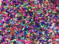 Czech Glass Seed Beads Assorted Mix Colors Size:11/0 50 gr / 1.76 oz