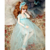 MLyzhe 42.5Cm/16.73Inch BJD 1/4 Girl Dolls Handmade Beauty Toys Silicone Joint Reborn Doll Girl's Gift