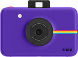 Polaroid AMZASK11SP01PR Snap Instant Digital Camera (Purple) Protective Bundle with 20 Sheets Zink Paper
