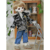 Y&D BJD Doll 1/6 10.2" 26cm Ball Jointed Dolls Action Full Set Figure SD Doll with Clothes Socks Shoes Wig Makeup