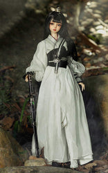 BJD Clothing China Hua Mulan Women Dressed As Men's Clothing for 1/3 BJD SD BB Girl Dollfie Dolls