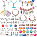 VATI Charm Bracelet Making Kit for Girls, DIY Beads Bracelet Jewelry Making Kit, Gift Boxed Bracelet Kit Arts Crafts Birthday Christmas Gifts Set for Adults Kids (Color)