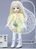 MDSQ SD Doll Girl Full Set 1/6 BJD Doll Spherical Joint Doll 26Cm Toy Fashion Lovely Exquisite Doll Child Send Girl Birthday Full Set of Dolls