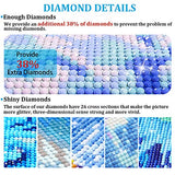 Offito Diamond Painting Kits for Adults Kids Beginners, Full Drill DIY 5D Diamond Painting by Numbers, Rhinestone Diamond Art Kits Perfect for Gift Home Wall Decor (Skull and Tree, 12x16 inch)