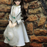 BJD Handmade Doll Retro Elegant Ladies Clothes Set for 1/3 BJD Girl Dolls Clothes Accessories