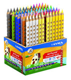 Lyra Groove 3812960 96-Piece Set of Lacquered Coloured Pencils in Wooden Display Box