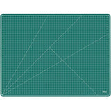 US Art Supply 36" x 48" GREEN/BLACK Professional Self Healing 5-Ply Double Sided Durable Non-Slip