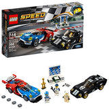 LEGO Speed Champions 6175279 2016 GT & 1966 Ford Gt40 75881 Building Kit (366 Piece), Multi