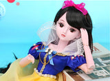 JLIMN 24 Inch BJD Doll 19 Ball Jointed Doll 1/3 SD Dolls with Clothes Wigs Shoes Makeup Best Gift for Girls