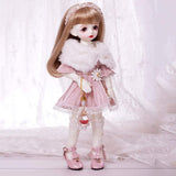 Y&D Original Design BJD Doll 1/6 10.4 Inch 26.5CM Ball Jointed Doll DIY Toys with Full Set Clothes Socks Shoes Wig Makeup Accessories Surprise Gift Doll Best Gift for Girls