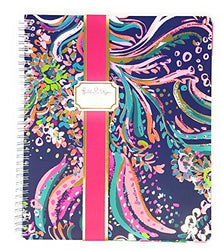 Lilly Pulitzer Women's Large College Ruled Notebook with 160 pages (Beach Loot)